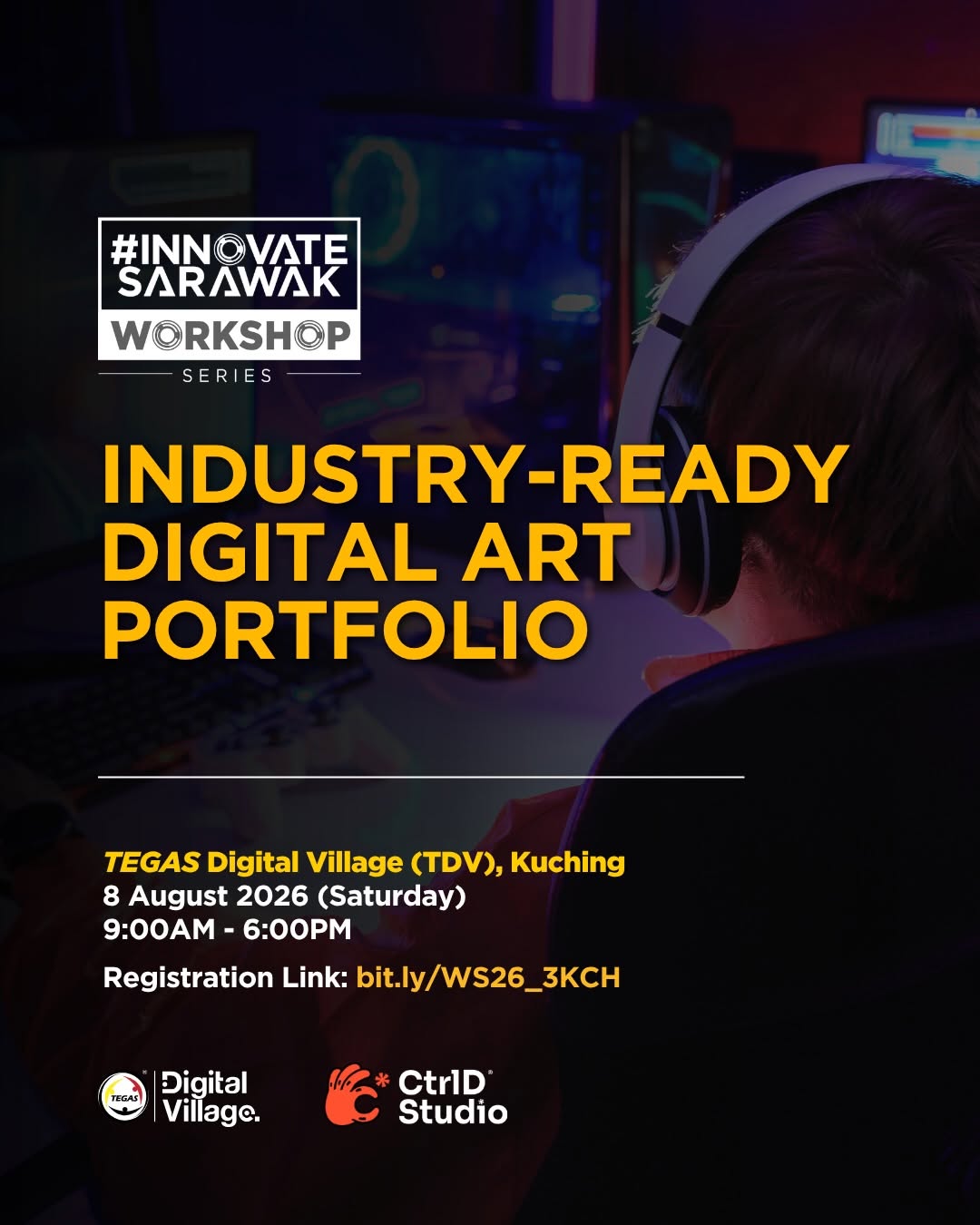 InnovateSarawak Workshop Series: Industry-Ready Digital Art Portfolio